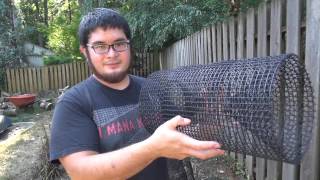 How to Build a Crayfish Trap for Under $5 - Part 3 - Finishing