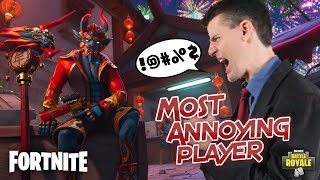 I DIED to the most ANNOYING player! - Fortnite: Battle Royale!