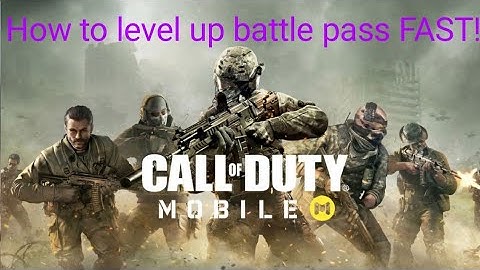 How to level up battle pass fast on Cod Mobile