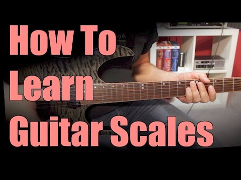 Learning the modes on guitar