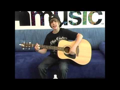 Justin Bieber Singing You And Me At The Myspace 2009 HD 