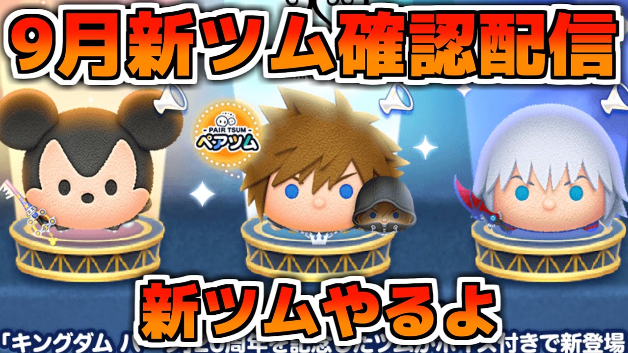 ツムツム キングダムハーツ コラボ 当選品 クッション ソラ ロクサス KH』シリーズ20周年記念！『ツムツム』に王様・ソラ・リクがボイス付き