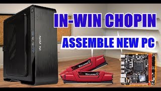 Build the Assemble New PC in win Chopin case, B250N PHOENIX WIFI 4K Video EDITING | Tech Land