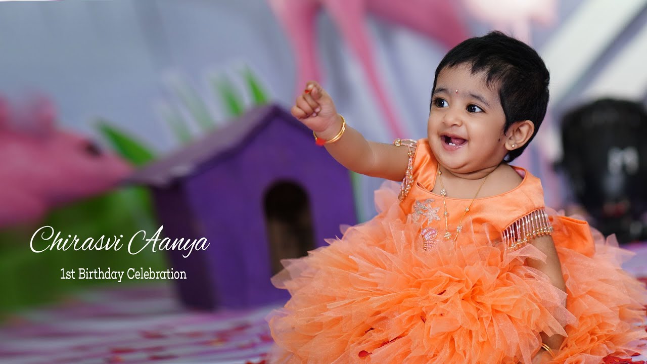 Chirasvi Aanya ’s 1st Birthday Celebration | cinematic teaser | birthday highlights |M Convention,