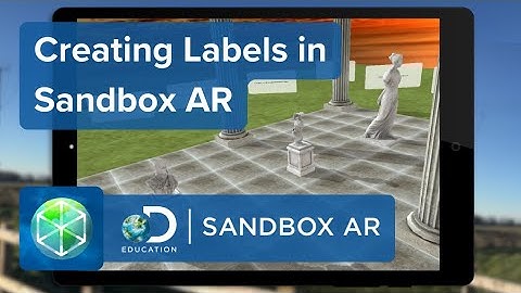Using Text Panels to Label Objects | Sandbox AR