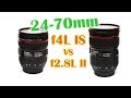 Обзор Canon EF 24-70mm f4L IS USM в сравнении с Canon 24-70mm f2.8L II на русском
