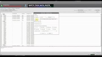 Tick Data Downloader