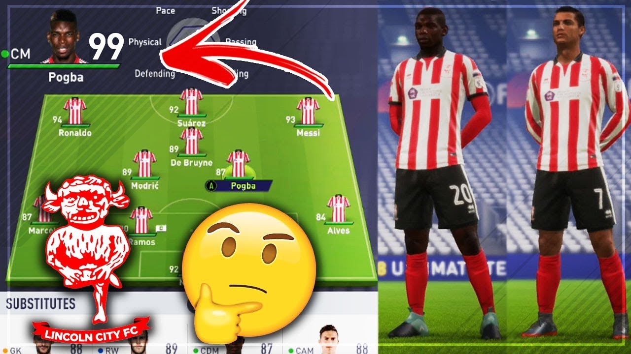 WHAT IF LINCOLN HAD ALL THE BEST PLAYERS?! - FIFA 18 CAREER MODE EXPERIMENT