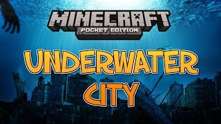 ATLANTIS?! Underwater City Map Review - Minecraft Pocket Edition screenshot 2