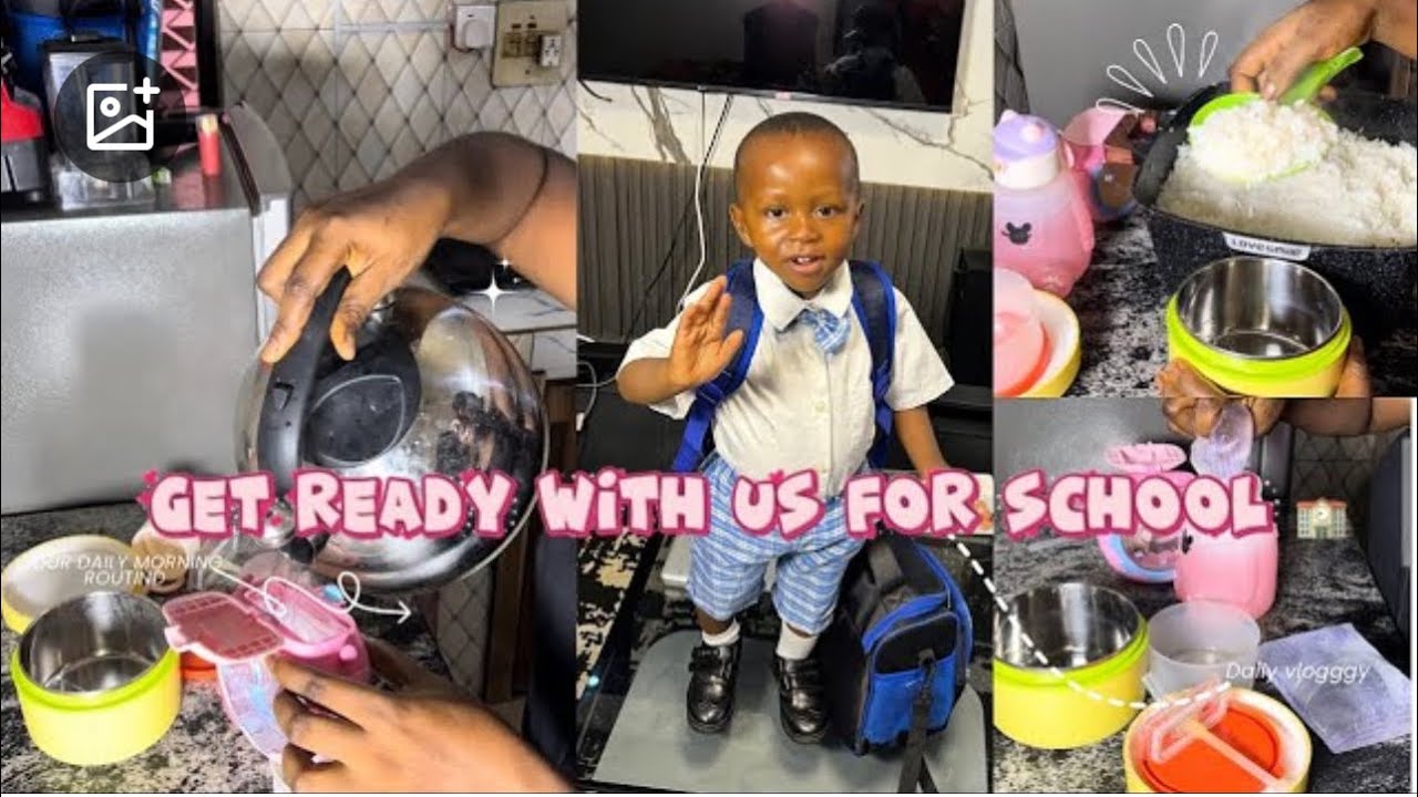 Our Morning School Routine ⭐️ | Getting the Kids Ready  🏫 | The unexpected happened 😟