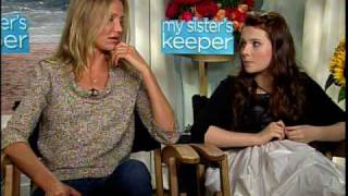 Cameron Diaz Abigail Breslin Sofia Vassilieva interview for  My Sisters Keeper
