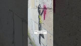 Banksy gerçek adını açıkladı  #shortsvideo #viral #haber #sanat Resimi