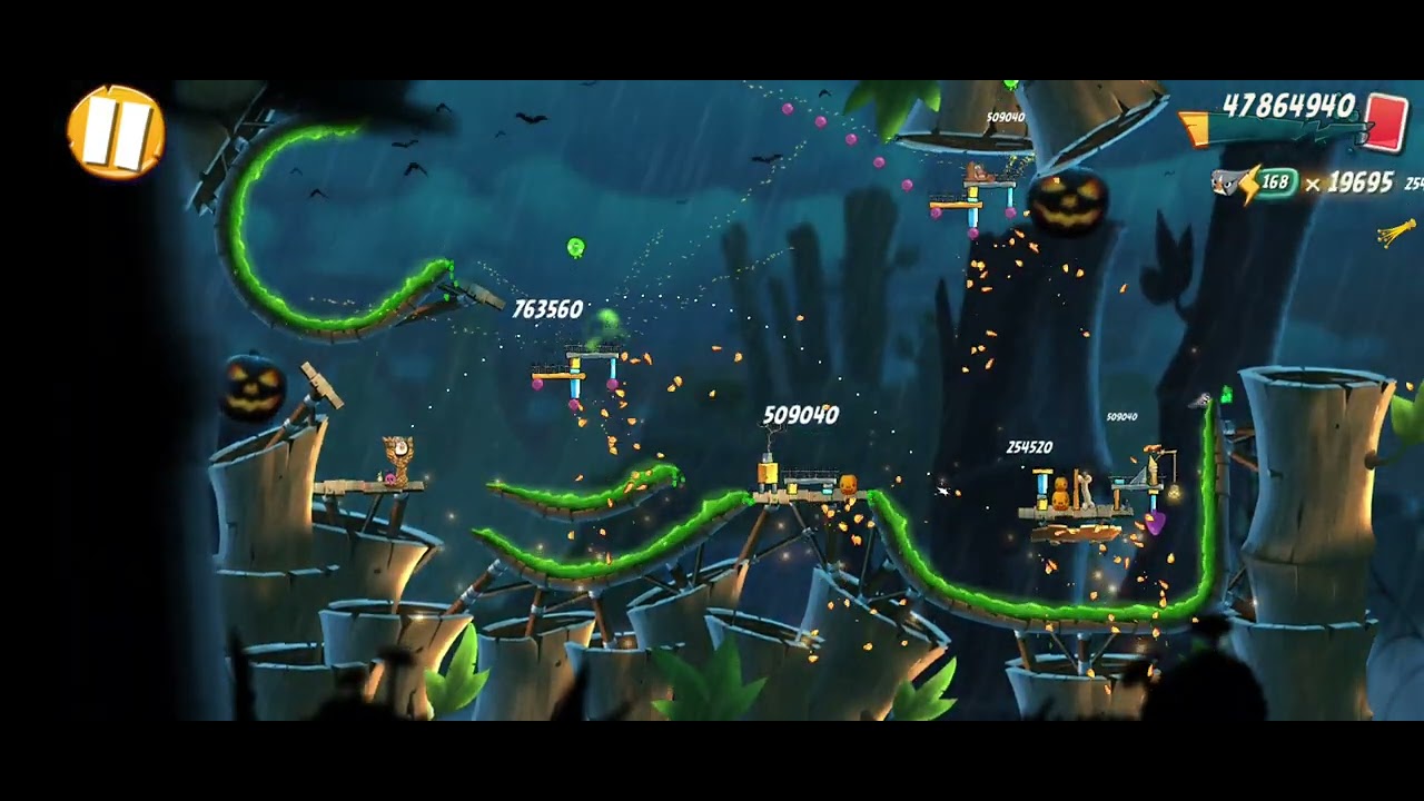 Level 1200 Angry Birds 2 level 1200 - YouTube