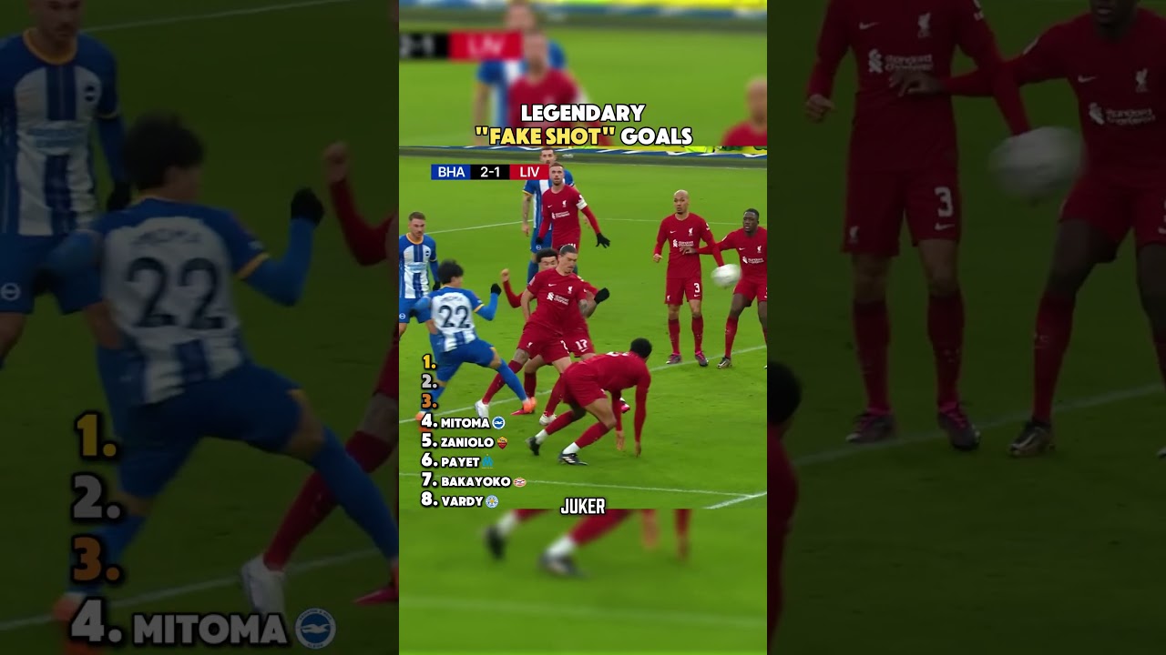 LEGENDARY FAKE SHOT GOALS PART 2