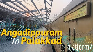 Angadippuram to Palakkad by 06464 Nilambur Road - Palakkad Passenger Special | Video 262