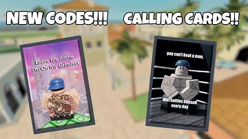 NEW ARSENAL CODES!! | CALLING CARDS! | Roblox Arsenal