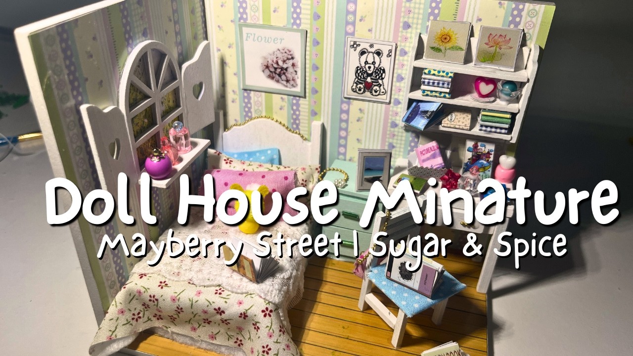 Mayberry Street Sugar & Spice Dollhouse | Full Step-by-Step Tutorial