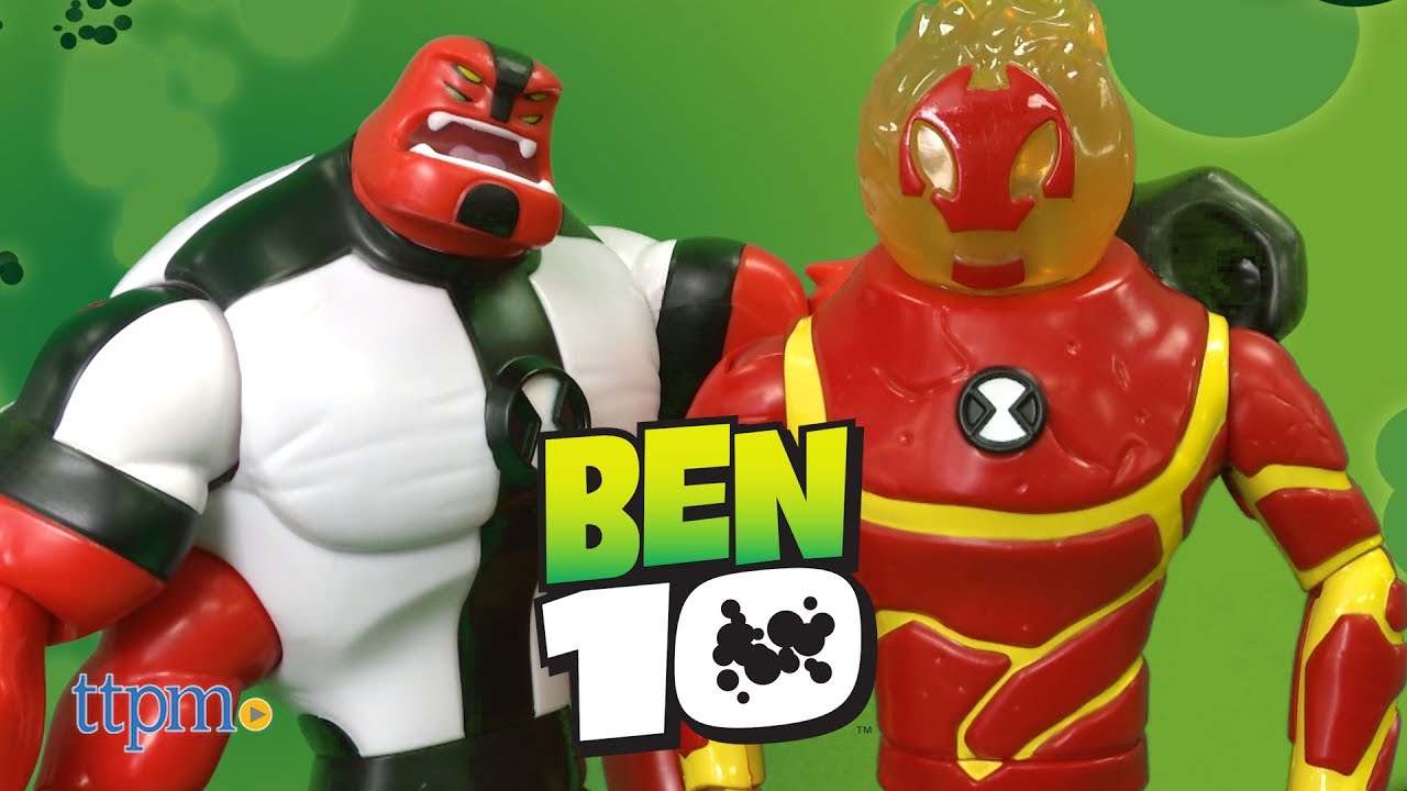 Playmates BEN 10 Reboot BEN 10 & FOUR ARMS Action Figure Lot