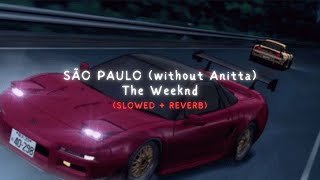 The Weeknd - SÃO PAULO (without Anitta) [Slowed + Reverb]