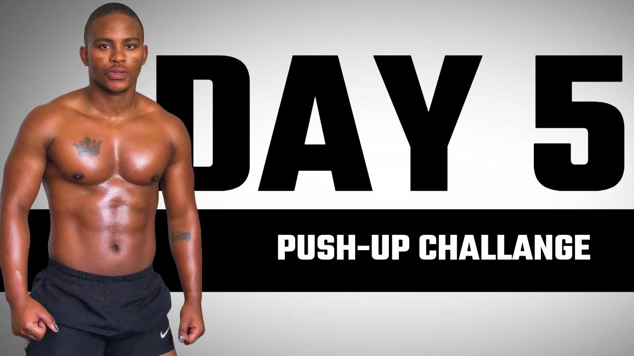 Pushup Challange /chest workout at home [Day 5] - YouTube