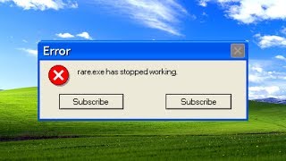 rare.exe has stopped working