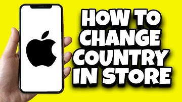 How To Change Country In iPhone App Store (2023)