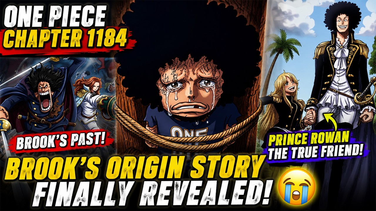 Brook's Origin Story Finally Revealed!😭| One Piece Chapter 1184 ...