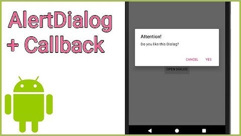 AlertDialog + Passing Event to Activity - Android Studio Tutorial