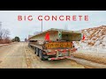 BIG CONCRETE | My Trucking Life | Vlog #2472