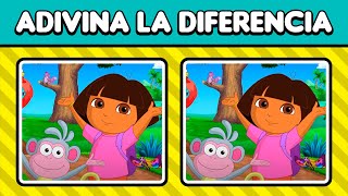 💡🌎 Encuentra 2 diferencias - DORA LA EXPLORADORA - Quiz Like
