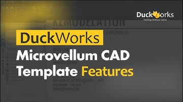 DuckWorks Microvellum CAD Template Features