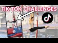 Trying Gymnastics and Cheer Challenges from Tik Tok!