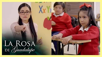 Elisa llama “burra” a María en su primer día de clases | La Rosa de Guadalupe 1/4 | Ser feliz