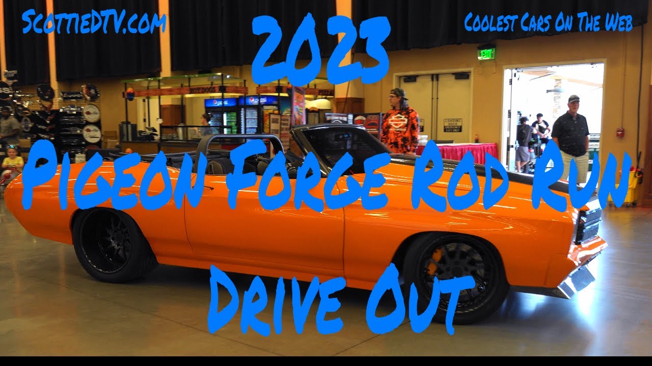 2023 Pigeon Rod Run Custom Car Hot Rod Show Pigeon TN Drive