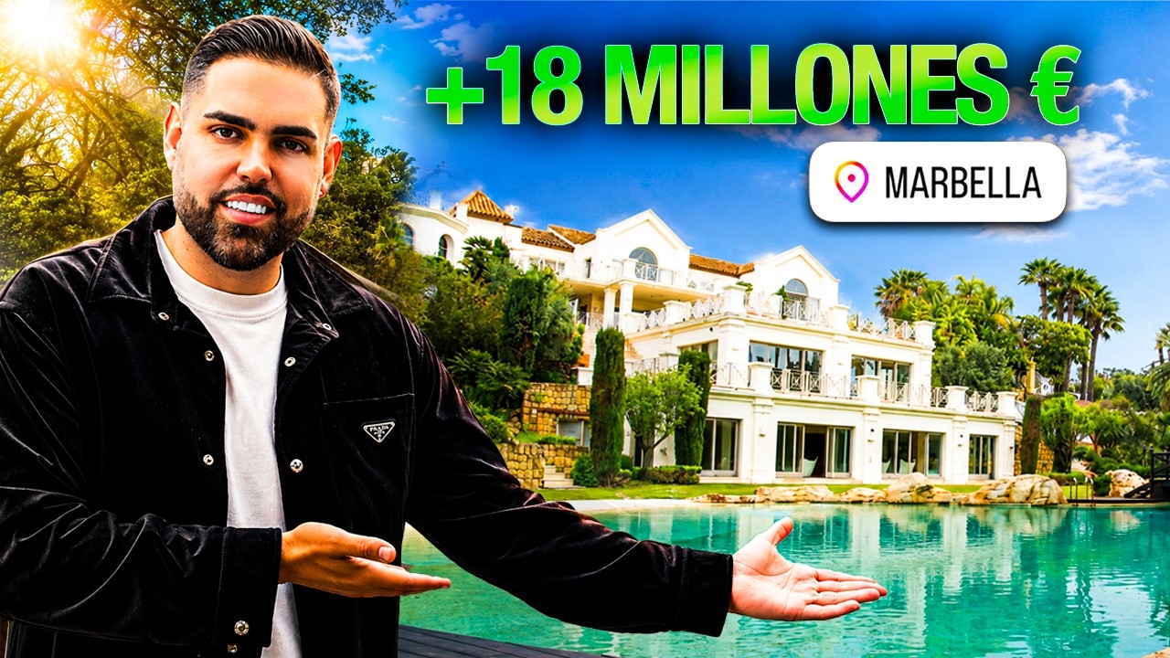 Miniatura de Así VIVEN los ULTRAMILLONARIOS de MARBELLA 🇪🇸 (casa de +18.000.000€)