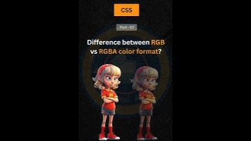 CSS PART 7 #csstutorial #css3 #part7 #rgb #rgba #difference #cssanimation #css #cssmcq #format #api