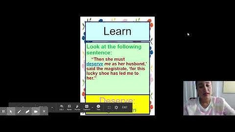 APRIL 7, 2020 WIT & WISDOM LESSON 22