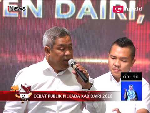 [FULL] Debat Publik Pilkada Kabupaten Dairi - Part 02