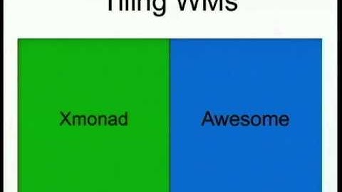 PyCon 2011 Qtile Lightning Talk Friday Afternoon