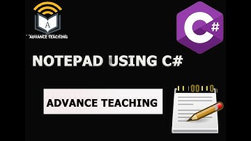 Simple Notepad in C#