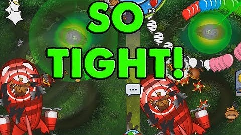 TIGHTEST BOSS BATTLES YET! DOUBLE RUSH Bloons TD Battles Bloonarius Swamp