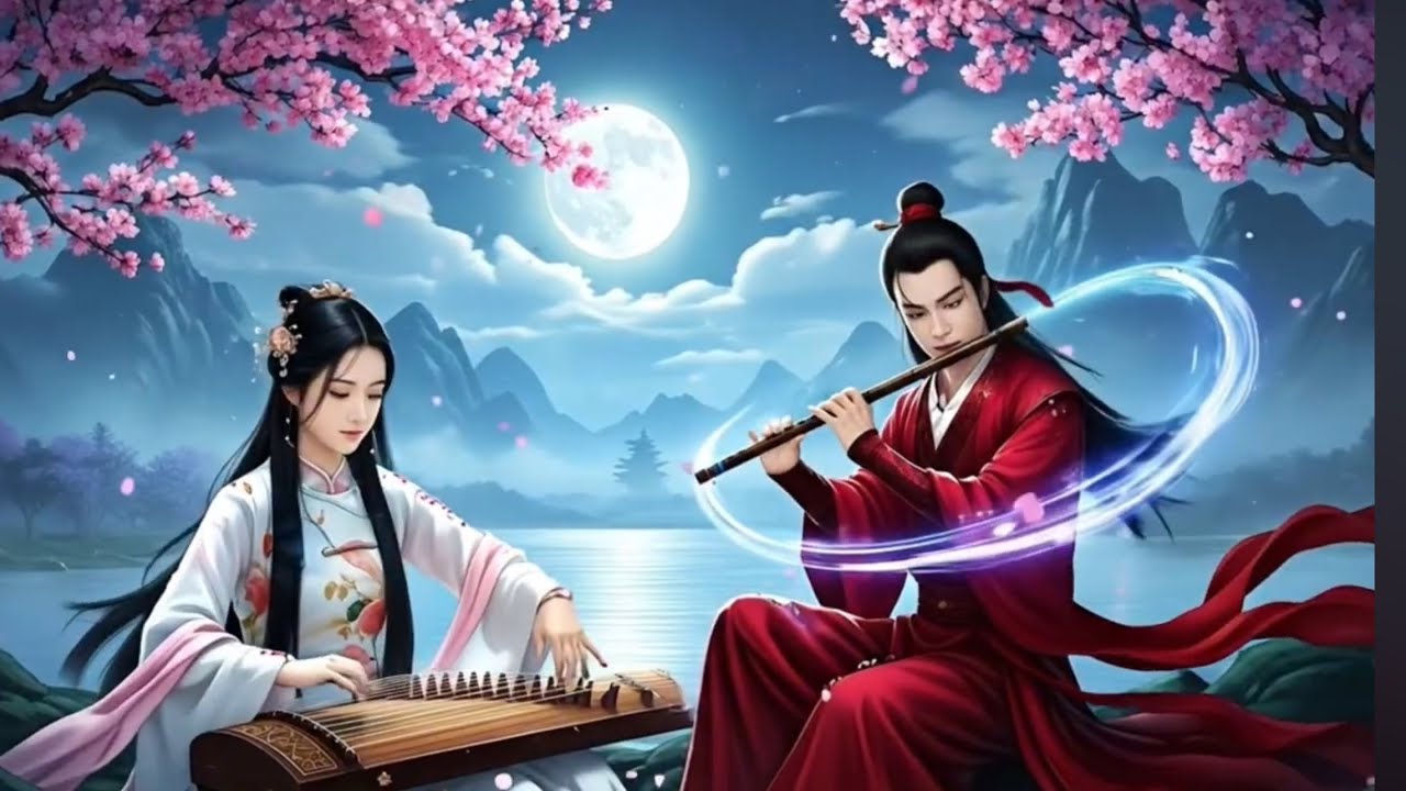 Bamboo flute and Guzheng music 🎶 Music for relaxation and stress relief ...