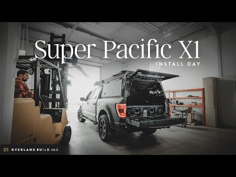 Upgrading My Roof Tent to Super Pacific X1 Camper on my F-150 | 300 Mile Roadtrip For Install!