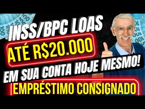 💸 APOSENTADOS do INSS + BPC LOAS PODEM RECEBER BOLADA em SUA CONTA HOJE! EMPRÉSTIMO LIBERADO