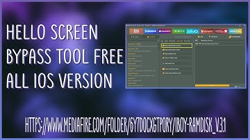 Hello Screen Bypass Tool Free | iOS 15 Icloud Bypass | Unlock Tool For All Device