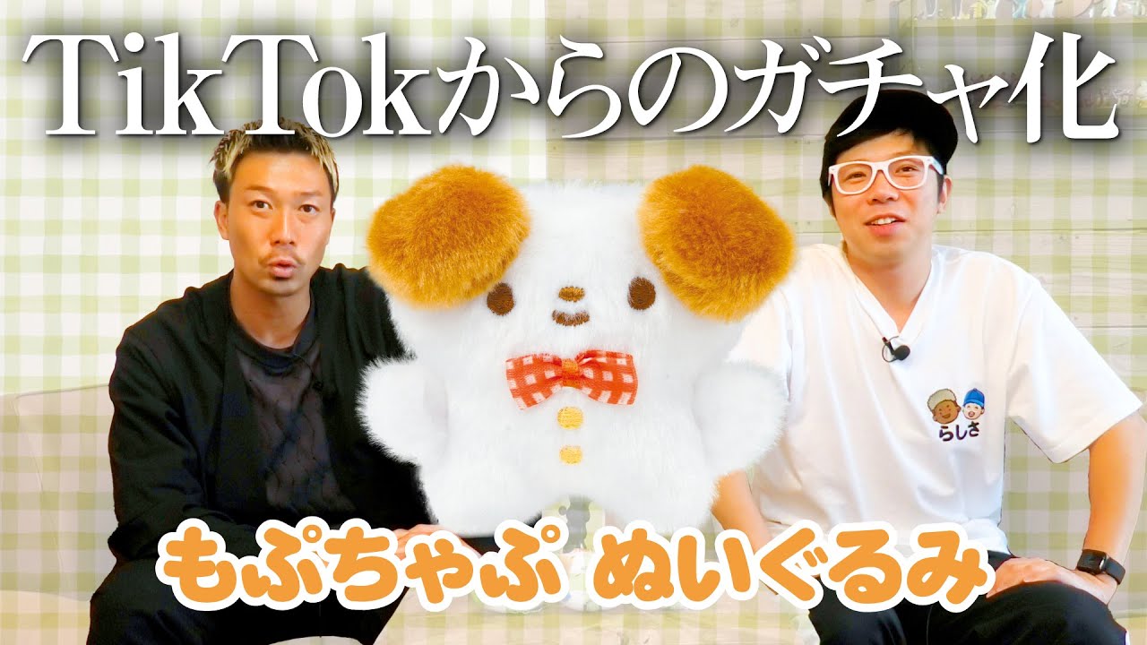 もぷちゃぷ】TikTokからのガチャガチャ化！＜発売店舗情報はYouTube