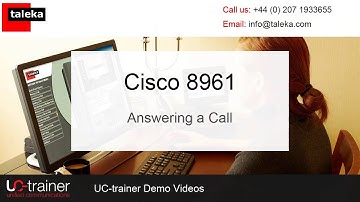 Cisco 8961 - Phone Training - Answering a Call - American English