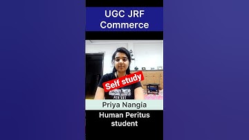 UGC NET JRF in Commerce interview with Priya Nangia