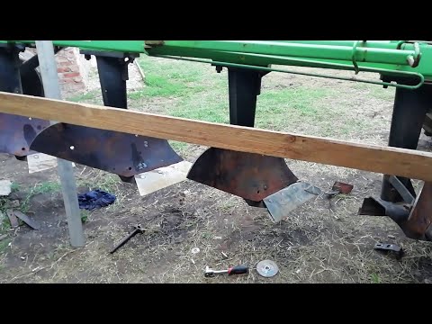 Переделка плуга Бомет.