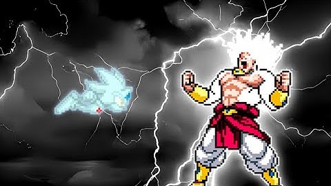 Sonic Supernova V3 (New) VS Limit Break Broly SSJ4 V2 in Jump Force Mugen